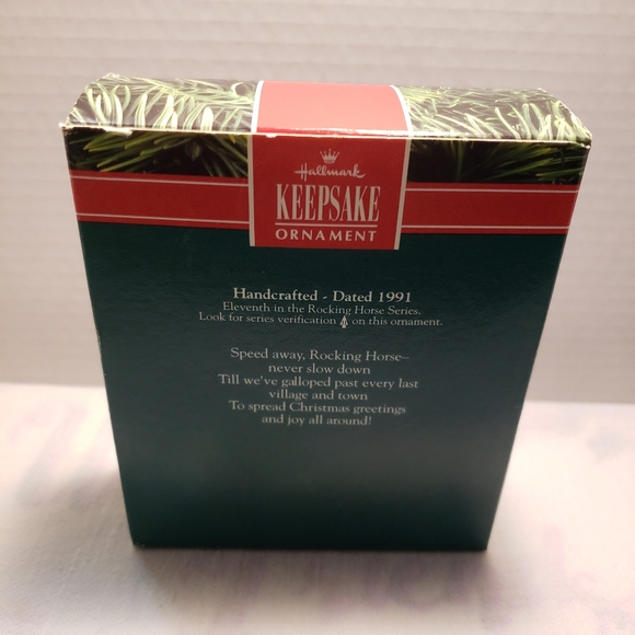 Beautiful Vintage 1991 Hallmark Keepsake Ornament new in original packaging. - Picture 8 of 13